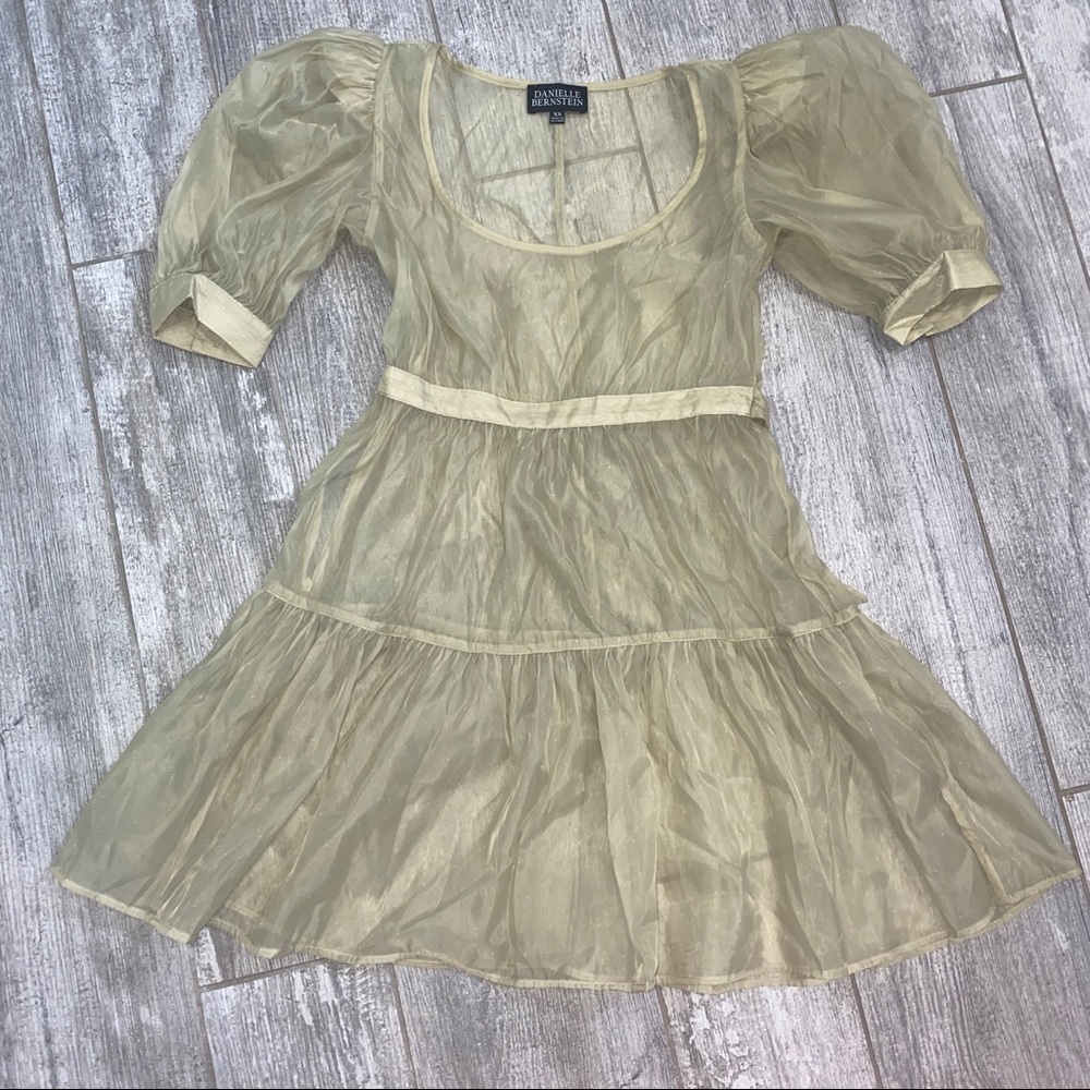 Danielle Bernstein sheer FESTIVAL dress! 💛